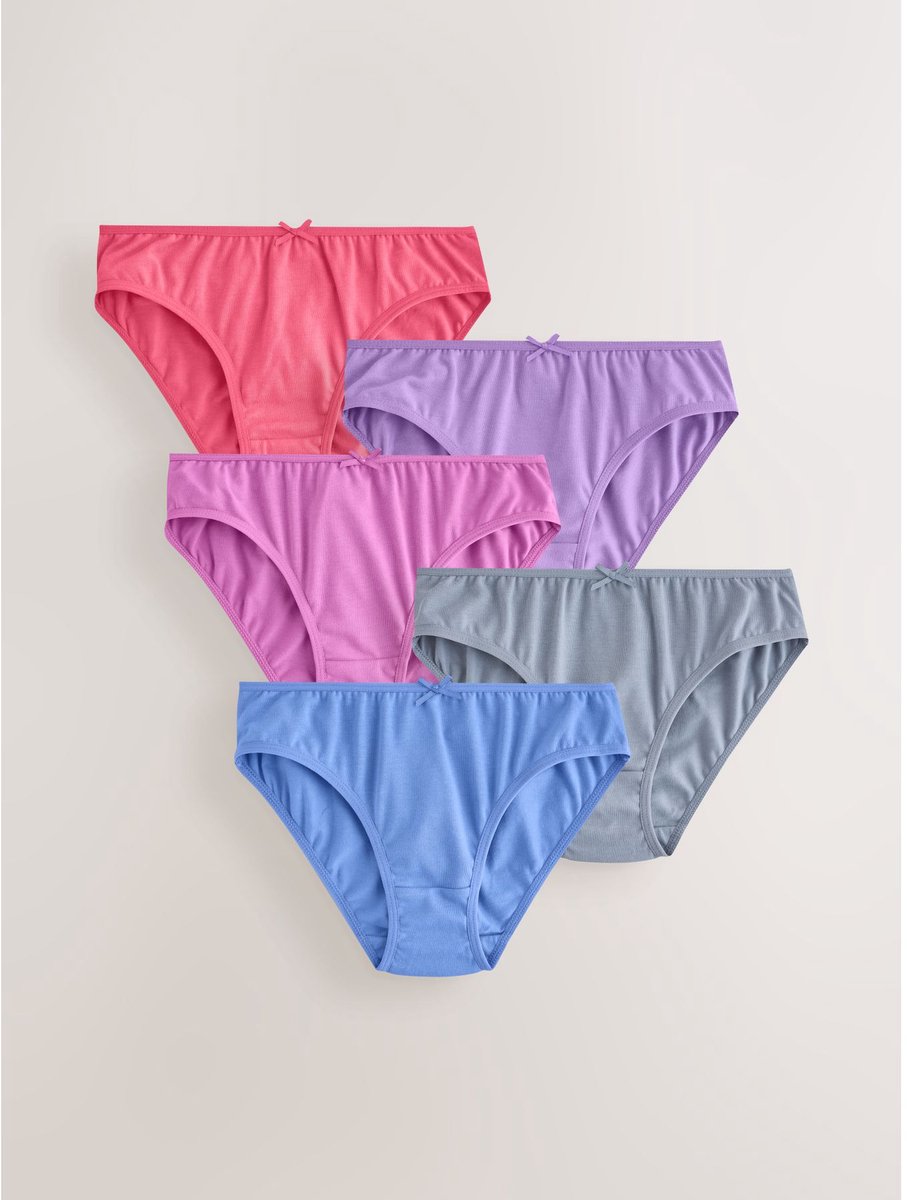 Next - Meisjes - Set van 5 bikinislips - Roze