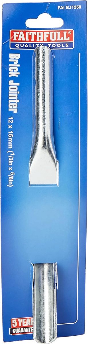 Voegijzer - Steenbewerking - Professionele Voegen - Dubbele Maat - 12x16mm - Staal — afbeelding 4
