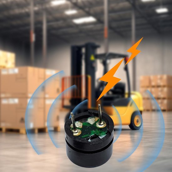 Elektronische Zoemer - Actief Alarm - Apparaat Geluid - Dubbele Spanning - 50 Stuks - Zwart — afbeelding 4
