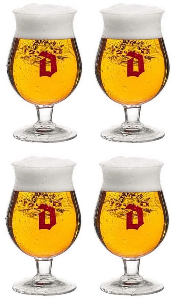 Duvel Bierglazen 330 ml - 4 stuks
