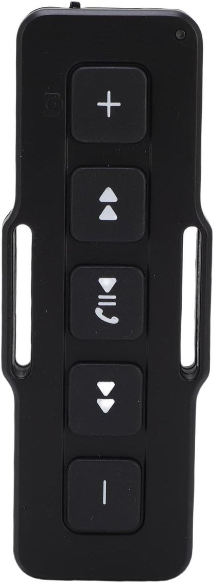Media Afstandsbediening - Muziek Knop - Stuur Bediening - Bluetooth 5.0 - 10 Meter - Zwart