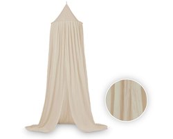 Product: Jollein Klamboe Nougat Vintage 245 cm - Katoen - Polyester - Baby klamboe - Hemeltje, van het merk Jollein