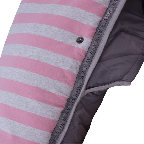 Baby Voetenzak - Wandelwagenzak Pramenzak - Baby Warm Houden - Waterdichte Buitenkant - Universele Maat - Roze — afbeelding 2