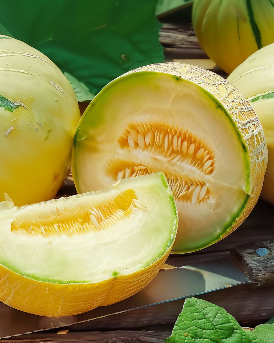 2 sets - Meloen Zaden Ogen Cucumis Melo Eenjarig