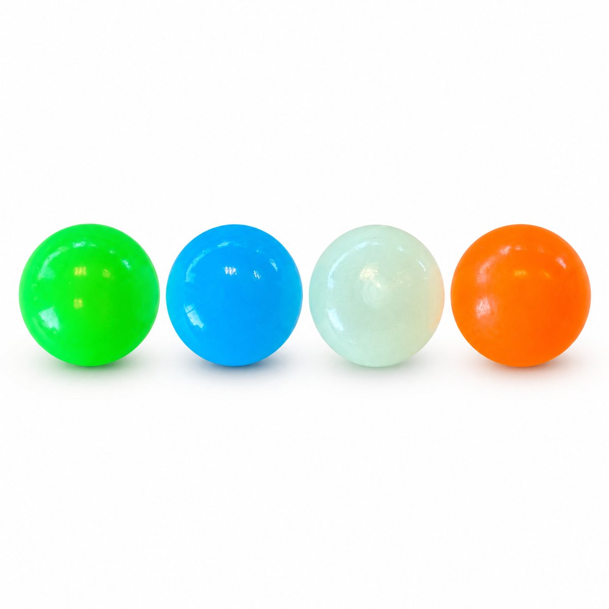 GAGATO - Stressbal Glow in the Dark – Lichtgevende Sticky Ball – Stressballen voor Hand