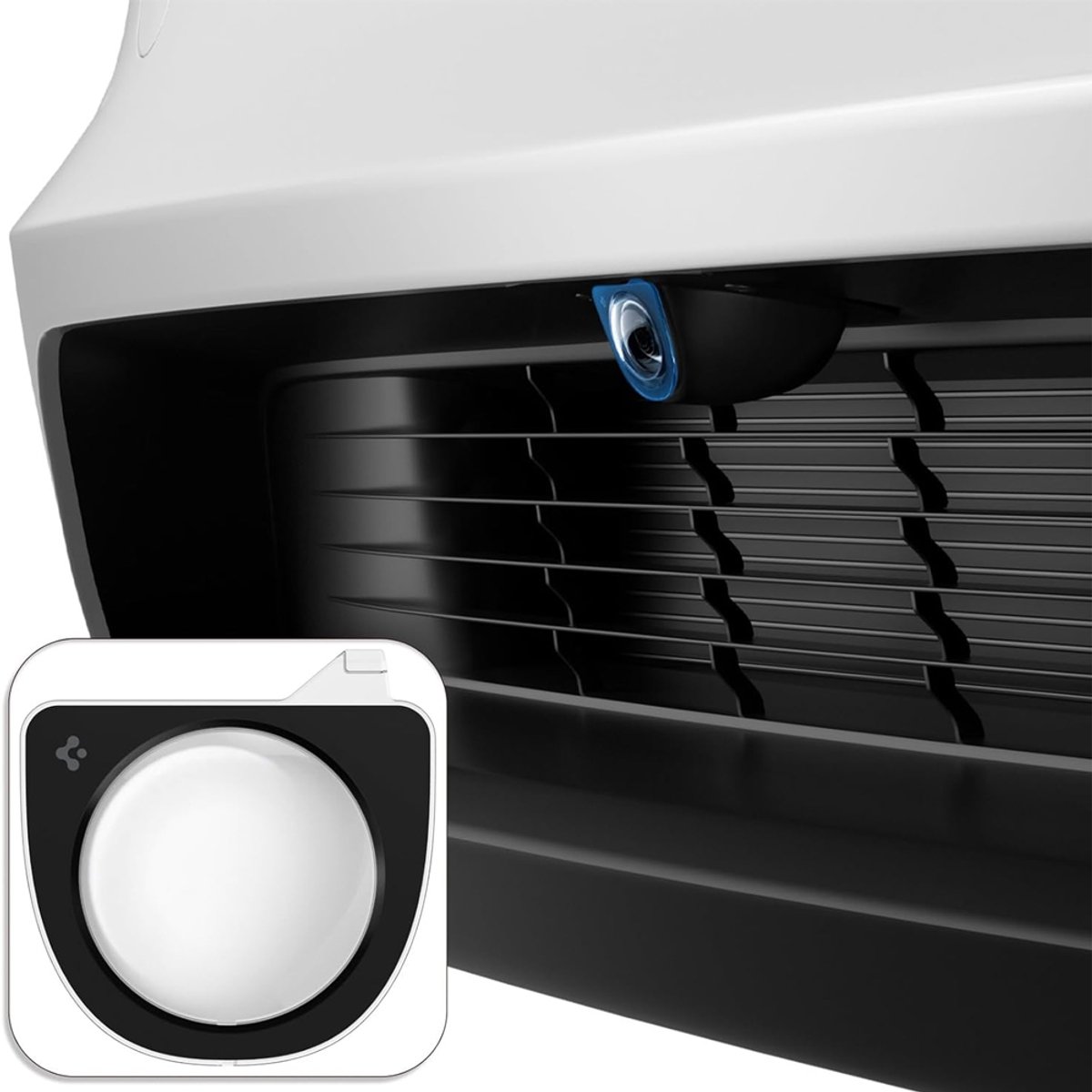OUYLAF Lensbeschermer - Geschikt voor de vernieuwde Tesla Model Y/YL - Krasbestendige camera - auto accessories - auto-camera's - Camerahoes - Cameraafdekking in de voorbumper