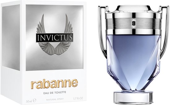 Paco Rabanne Invictus parfum - Houtachtige frisse heren eau de toilette - 50 ml