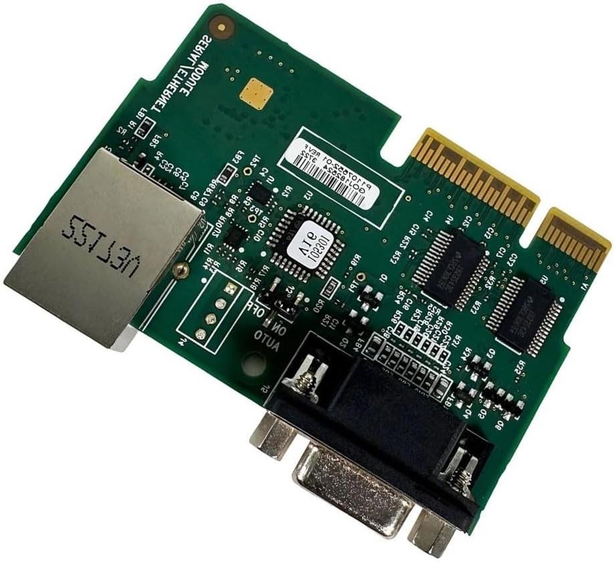 Netwerkkaart - Print Server - Printer Connectiviteit - PCB Circuit Board - 12x10x3 cm - Zoals afgebeeld