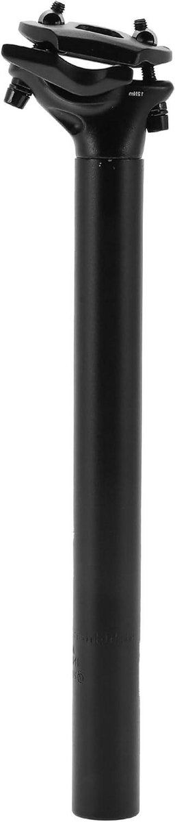 Fietszadelpen - Zadelbuis Fiets - Comfortabel Fietsen - Verstelbare Kop - 272 x 300 mm - Zwart