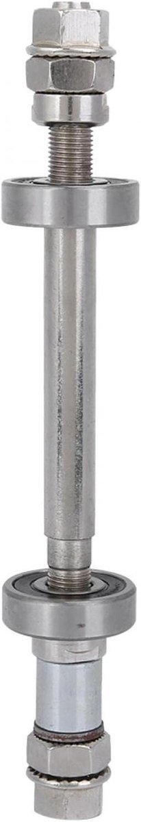 Fietswielnaafas - Fietsas Achteras - Fiets Reparatie - Hoogwaardig Metaal - 18 cm - Metaal