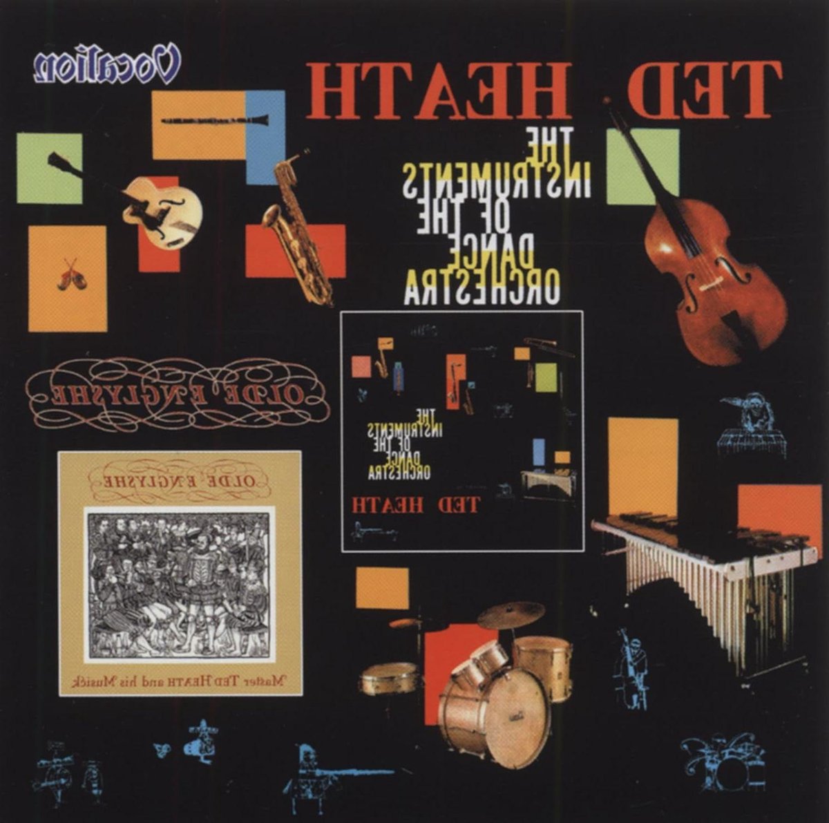 Dans Orkest Instrumenten - Muziek CD - Muziek Luisteren - Vocalion Label - 1 uur 12 min - Niet gespecificeerd