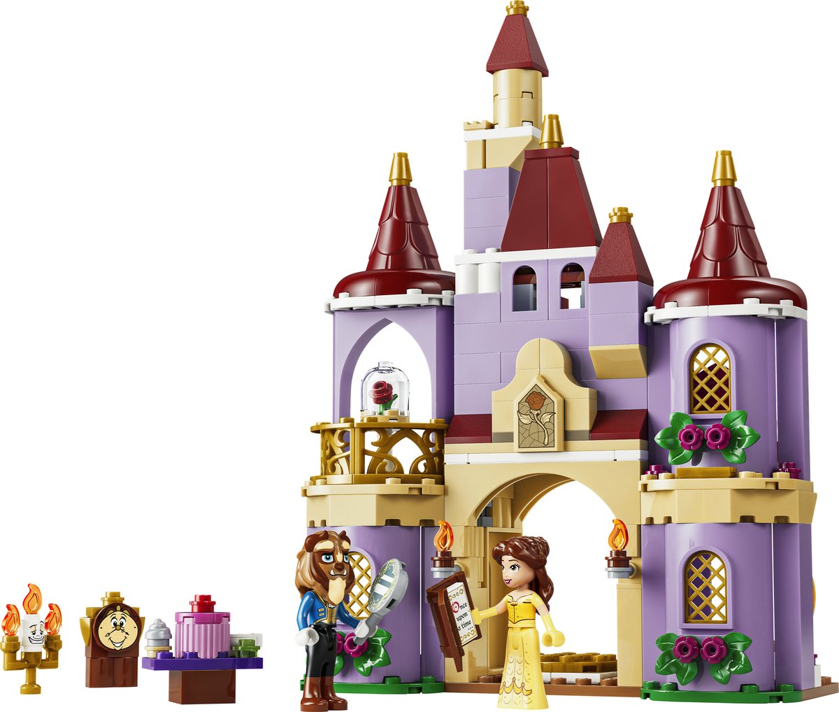 LEGO ǀ Disney Princess het Betoverde Kasteel van Belle en het Beest Bouwpakket voor Kinderen 43289 – foto 4