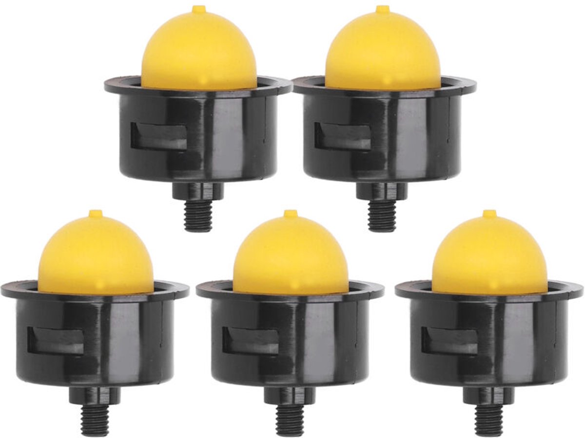 Vijf startbollen geschikt voor carburateurblazers geschikt voor grasmaaiers, geschikt geschikt voor de Fuxetec FX RM-serie.