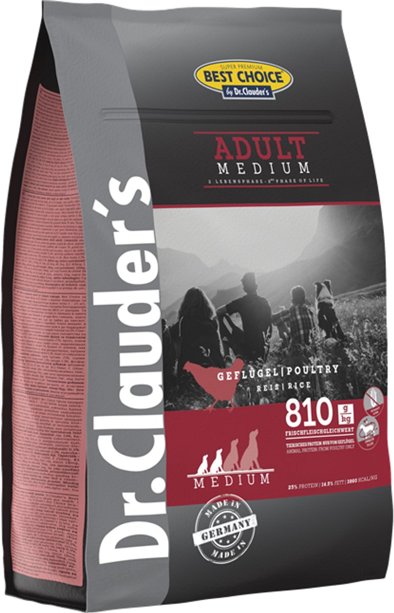 Best Choice Hond Volwassen Middelgroot Ras 4kg - 4 kg