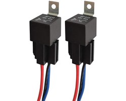 IMstore - Auto-Relay Harness - 12V 40A - Betrouwbare verbinding - 4-Pin - Geschikt voor auto en motor - Eenvoudige installatie - Duurzaam en veelzi...
