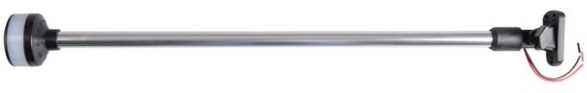 Talamex - Navigatieverlichting - 360° LED - Neerklapbaar - 22,86cm - Zwarte Voet
