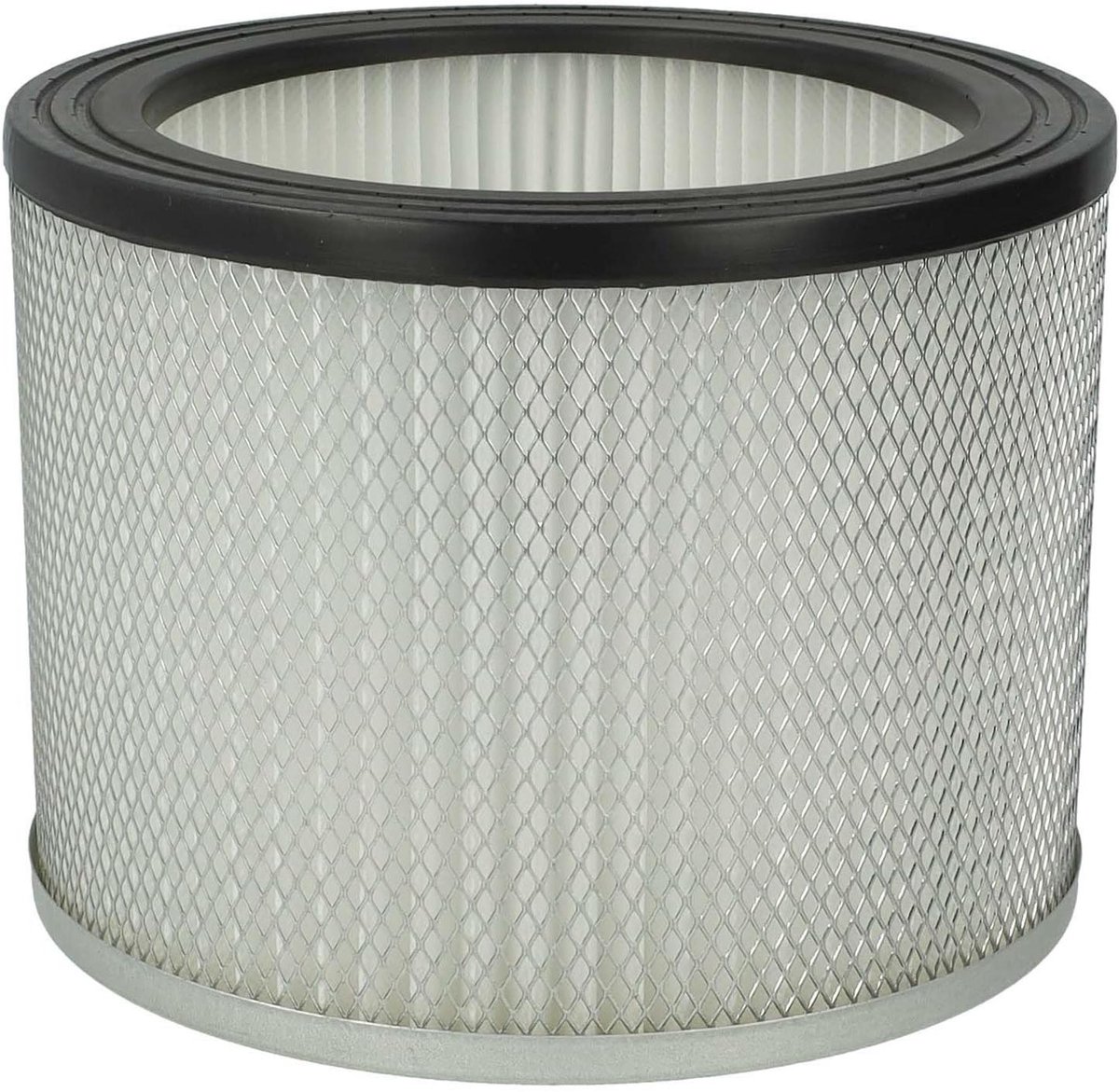 Vouwfilter Stofzuiger - Reservefilter Patroonfilter - Stof Opzuigen - Optimale Zuigprestaties - 12 cm Hoogte - Wit/Zilver