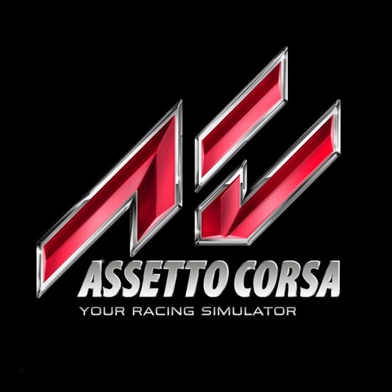 Logo van Assetto Corsa, Your Racing Simulator.