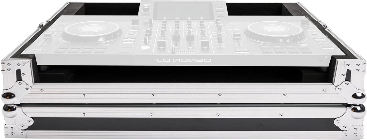 DJ Controller Koffer - DJ Tas - Muziek Transport - Robuust Ontwerp - 81 x 59 x 25 cm - Zilver