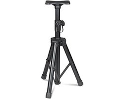 Luidsprekerrek Audio Stand - Vloer Stand - Betere Geluidservaring - Verstelbare Hoogte - 47.24 Inch Hoog - A