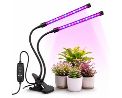 BOTC Kweeklamp LED voor planten - Groeilamp met Statief - Grow Light - Kweeklampen - Groeilamp - Zwart