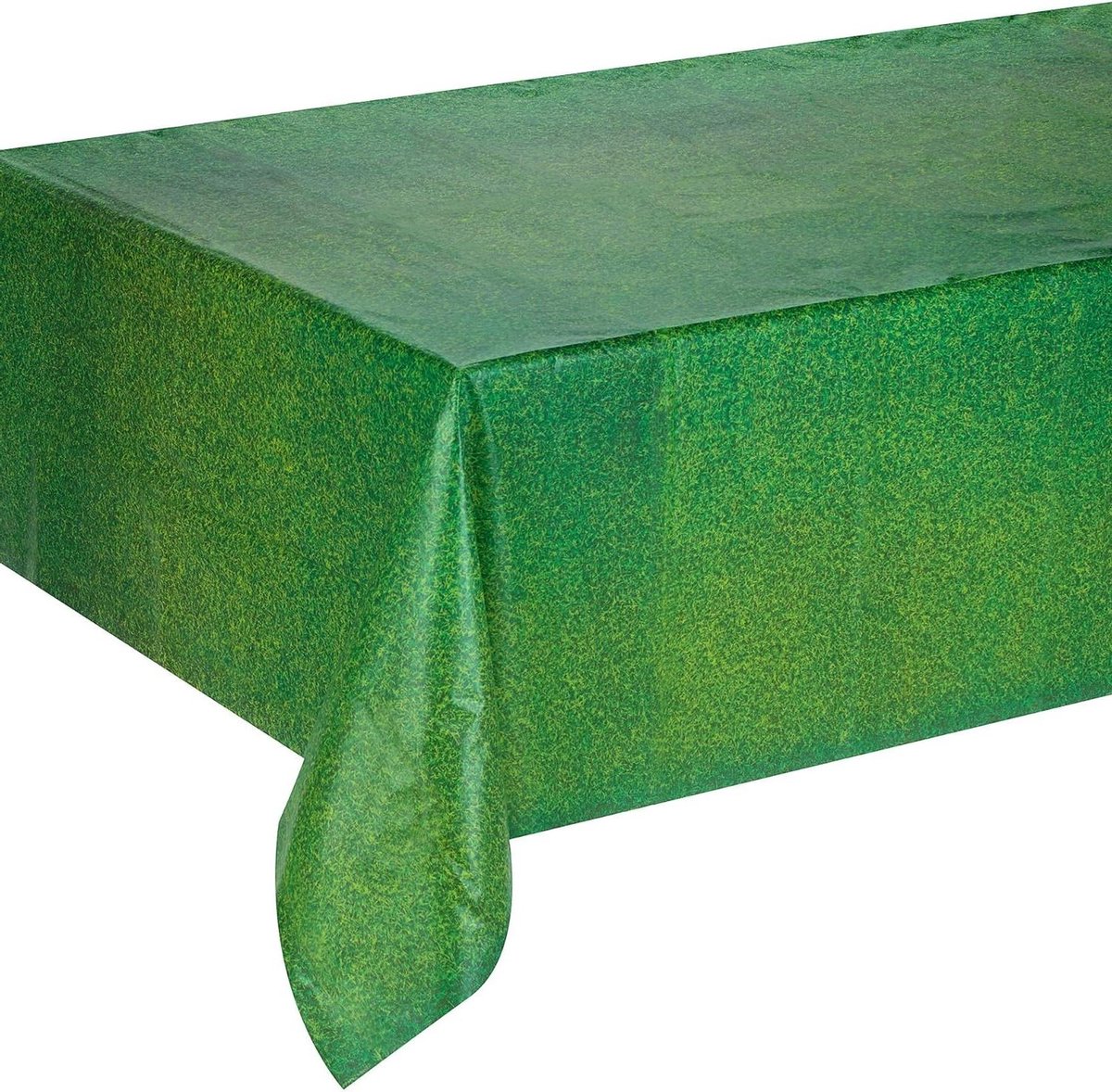 Tafelkleed Set - Feestelijk Tafelkleed - Sportfeest Versieren - All-Over Print - 6 Stuks - Groen