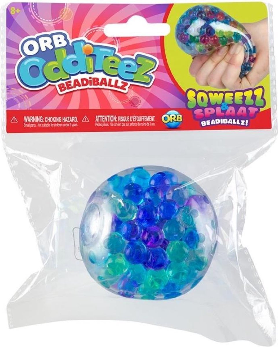 Orb Odditeez Beadiballz Mega - Blauw / Groen / Paars