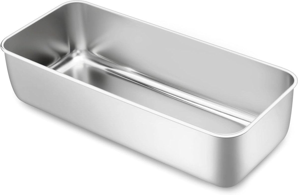Roestvrijstalen Bakvorm 31x13x7.5cm