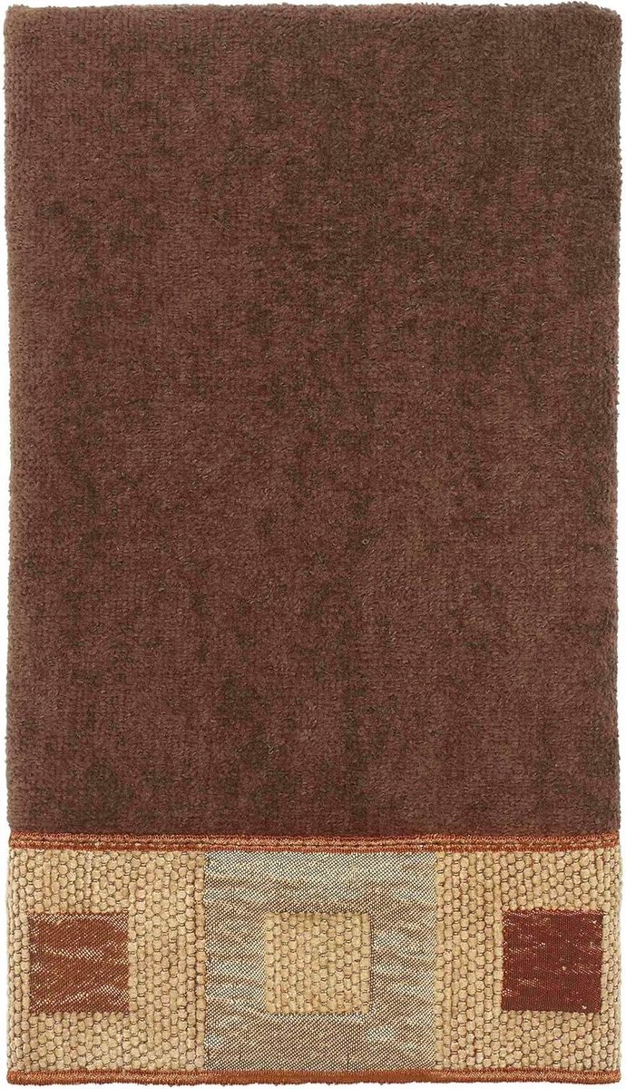 Vingertop Handdoek - Gastendoekje Handdoek - Badkamer decoratie - Jacquard geweven zoom - 