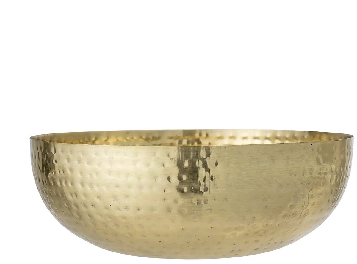Bloomingville Schaal goud aluminium