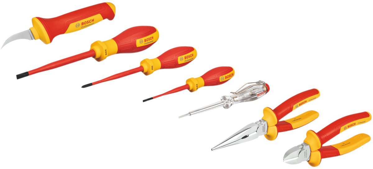 Bosch Combo Kit VDE-gereedschapset gemengd 7-delig - 1600A02NG3