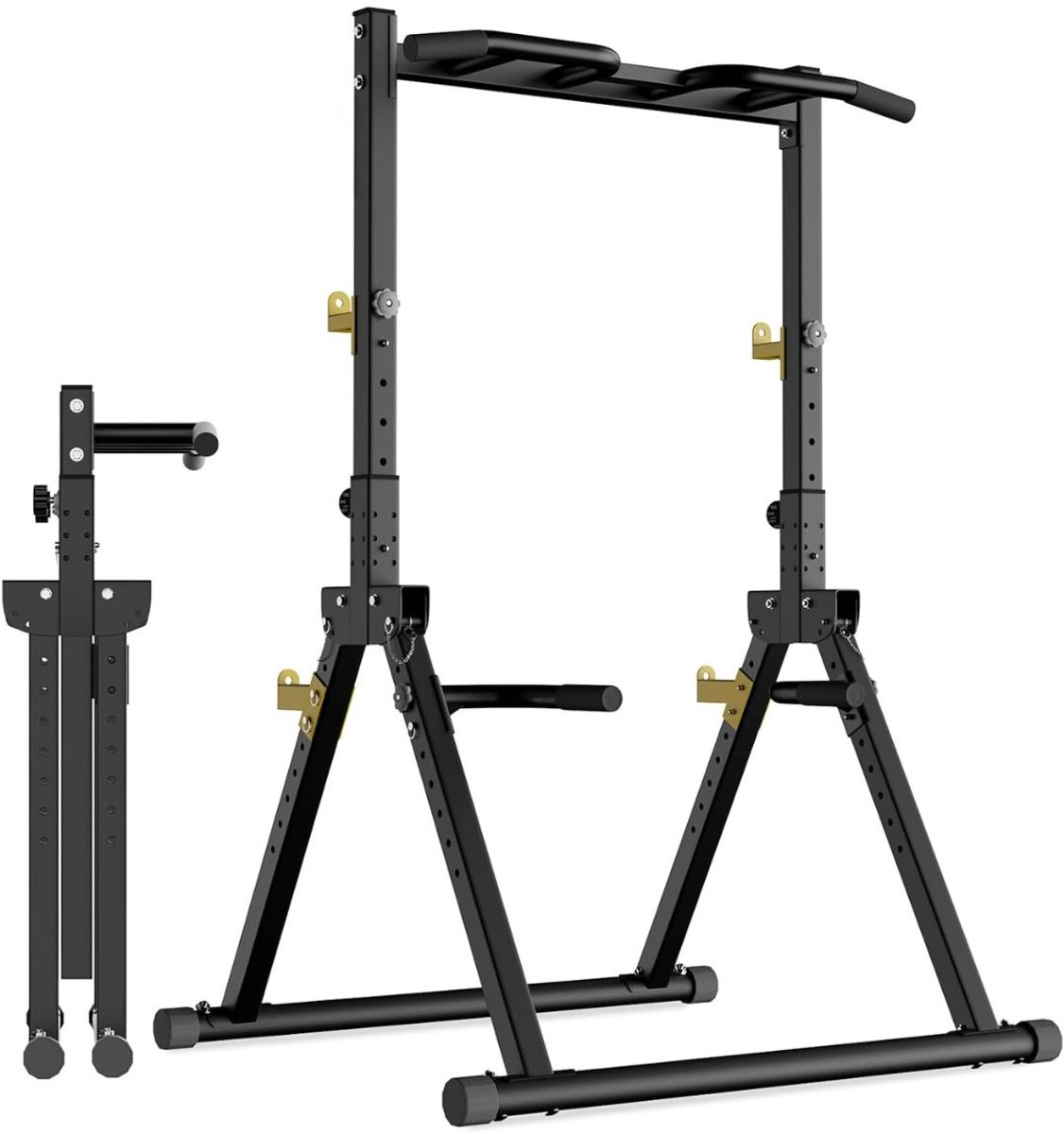 KAD® Squat Wedge - Squat Rack - Power Rack - Zwart - 135cm x 115cmx 223cm