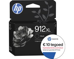 HP 912XL - Inktcartridge - Origineel - Hoge capaciteit - Zwart + Instant Ink tegoed