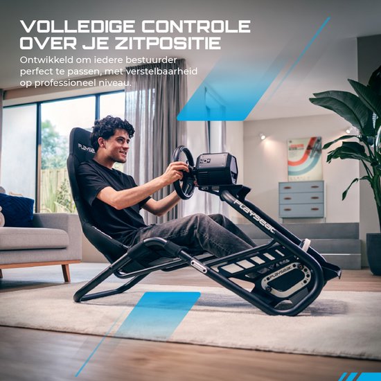 Playseat® Trophy Racestoel - Race Cockpit - Direct Drive Capable - Volledig Verstelbaar - ActiFit - Zwart van Playseat® — afbeelding 4