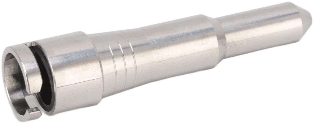 JHUBERS- Stoommondstuk Roestvrij Staal Melkopschuimer Compatibel met ECP3420 310 330 EC680 685 EC9335 9665 ECAM Siliconen Ringen Hoge Temperatuur Bestendig Koffiestoompijpje