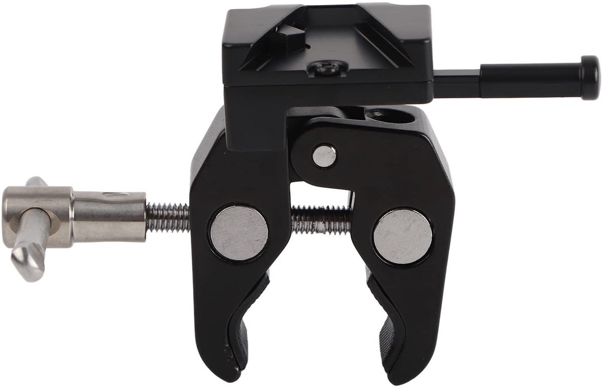 SMOAKEZ - V-Lock Batterij Adapter - Aluminiumlegering - Handige Montageplaat - Statief Licht Standaard - Fotografie - Voor Professionele Toepassingen