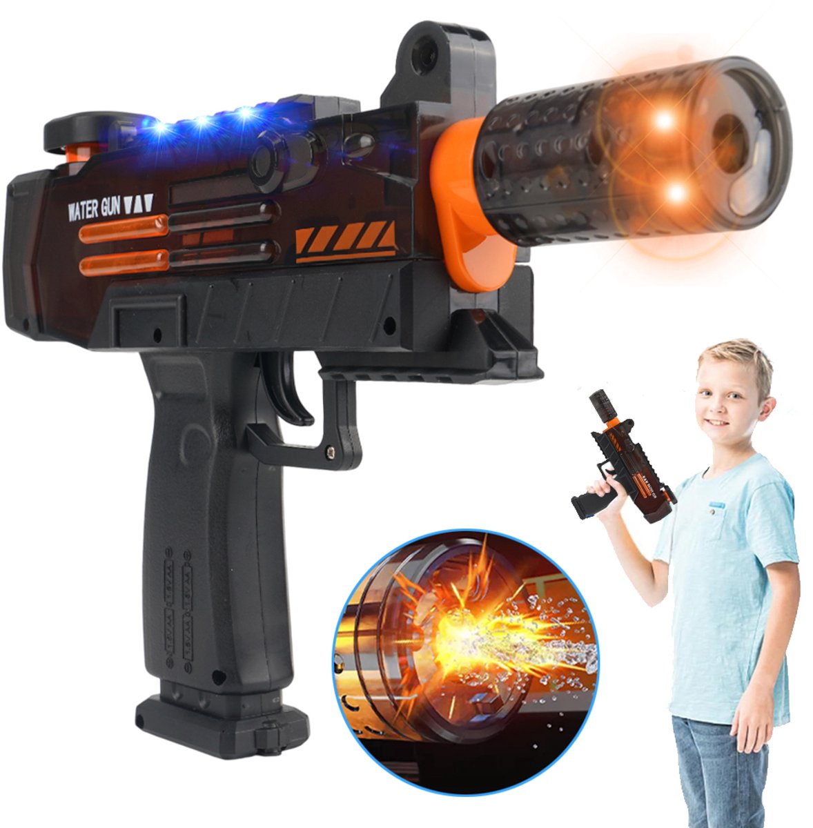 Elektrisch Waterpistool Voor Volwassenen En Kinderen - Automatisch Waterpistool - Speelgoed Voor Een Zwembad- Of Strandfeest
