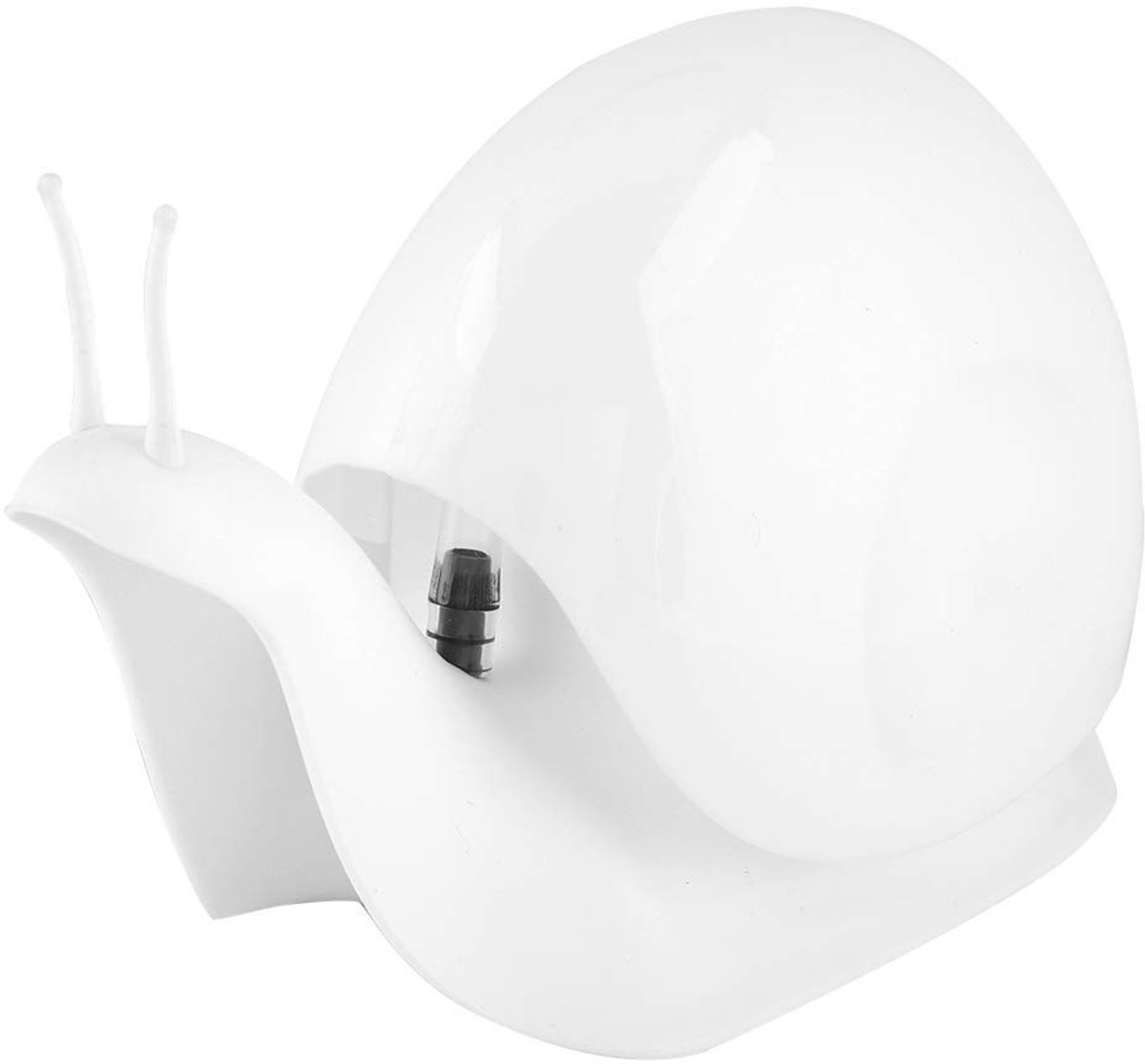 ZEYNOMAX- Zeepdispenser slakvorm - Vloeistofdispenser - 120 ml - Wandmontage - Milieuvriendelijk PP - Stofdicht ontwerp - 17,5*11*7,2 cm