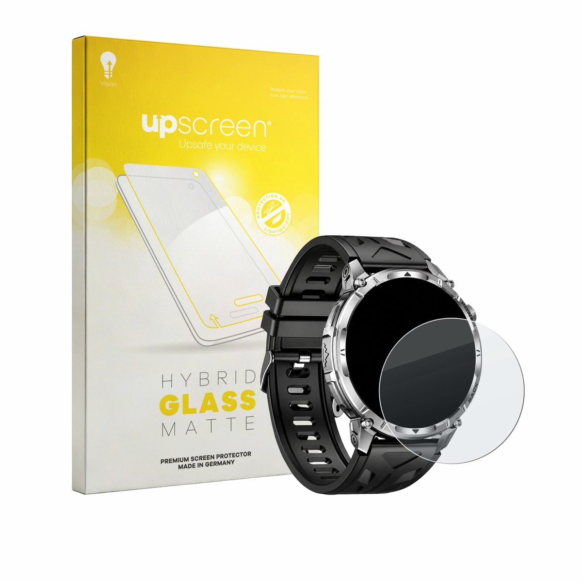 upscreen - Screenprotector voor Miecgth IW13 1.7" - Folie Beschermfolie Beschermglas matte