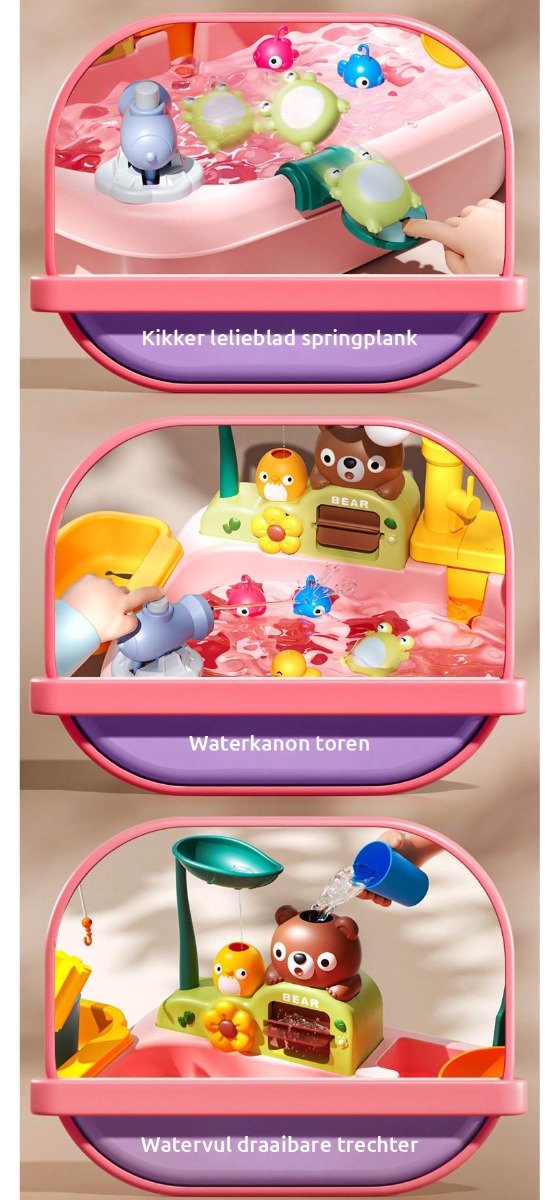 Eco Toys Bloem Blauwe Elektrische Watertafel — afbeelding 3