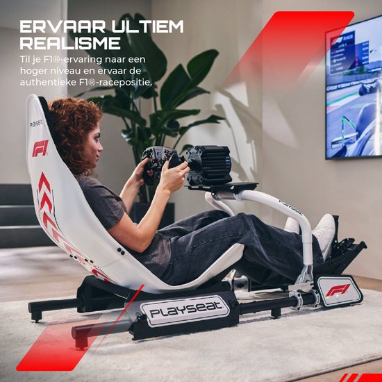 Playseat® Formula Instinct Racestoel - Verstelbare F1 Race Cockpit - Inklapbaar - F1 Edition van Playseat® — afbeelding 2