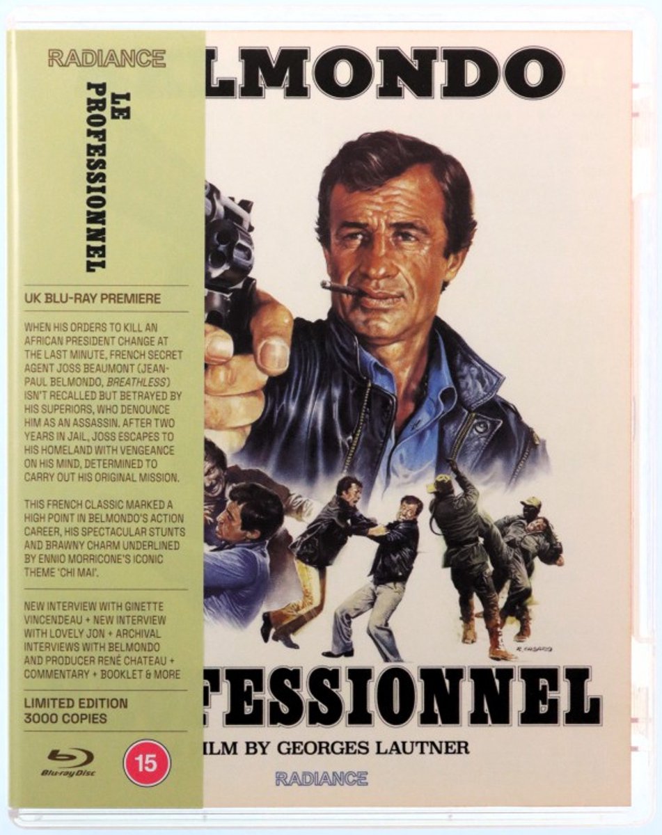 Le professionnel - Limited Edition - Blu-ray - Import