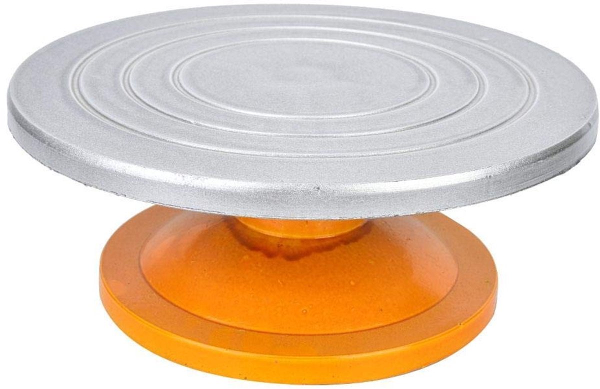 Dailygoods- Draaiplateau Stabiele Rotatie - Draaiplateau Keramiek - Boetseerschijf - Draaiplateau voor Kunstenaars - Eenvoudig Onderhoud - Hoogwaardig Materiaal - Draaischijf