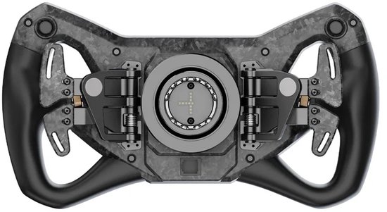 MOZA KS Pro Steering Wheel - 300 mm GT/Formule Sim Racing Stuur met HD Display en Dual Clutch Paddles - PC van Moza — afbeelding 2