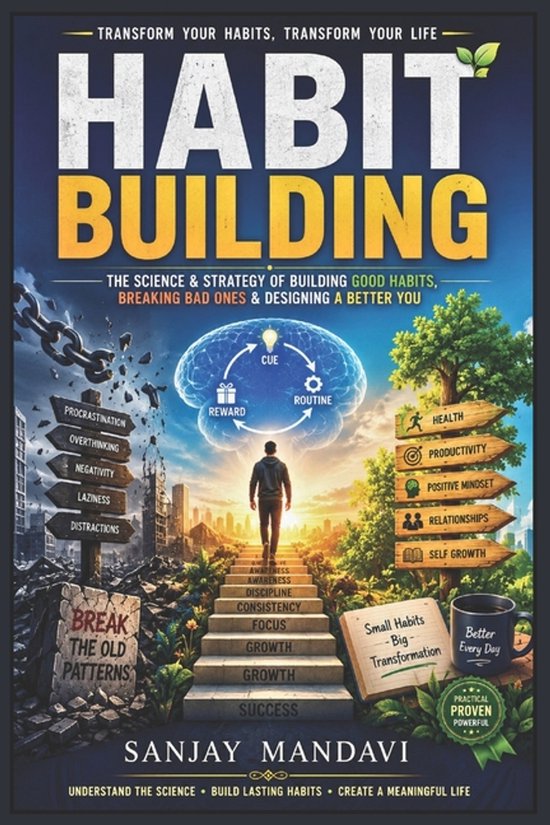 Self Help Books by Sanjay Mandavi- Habit Building - cover