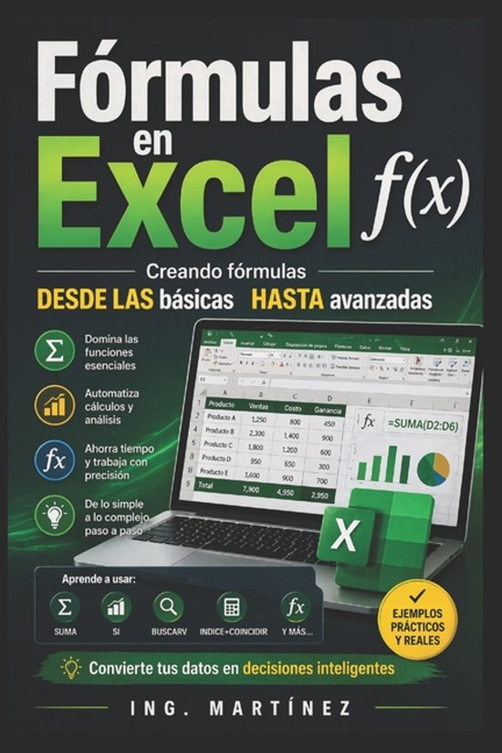 Fórmulas en Excel f(x) - cover