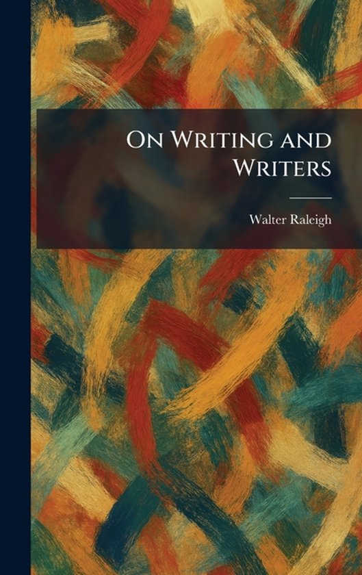 On Writing and Writers - cover