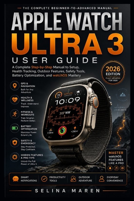 Apple Watch Ultra 3 User Guide - cover