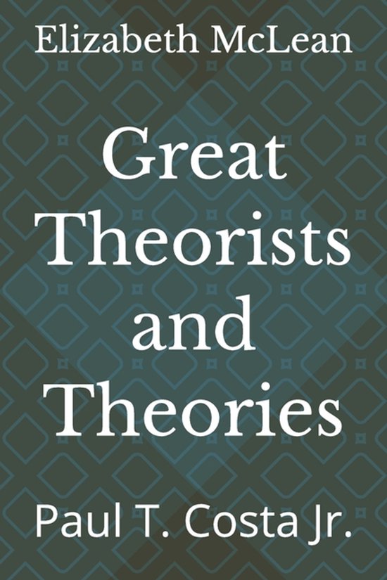 Great Theorists and Theories- Great Theorists and Theories - cover