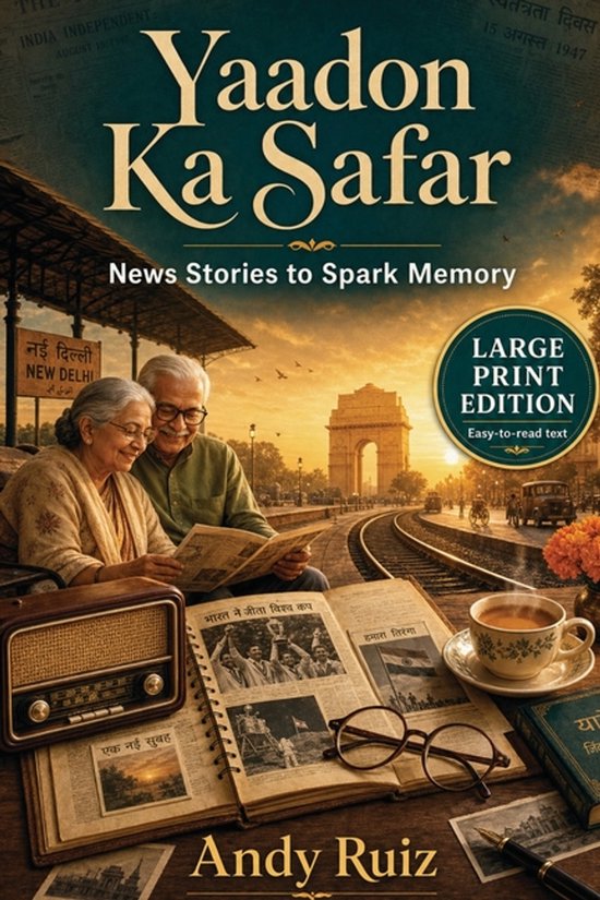 Stories in Large Print- Yaadon Ka Safar - cover